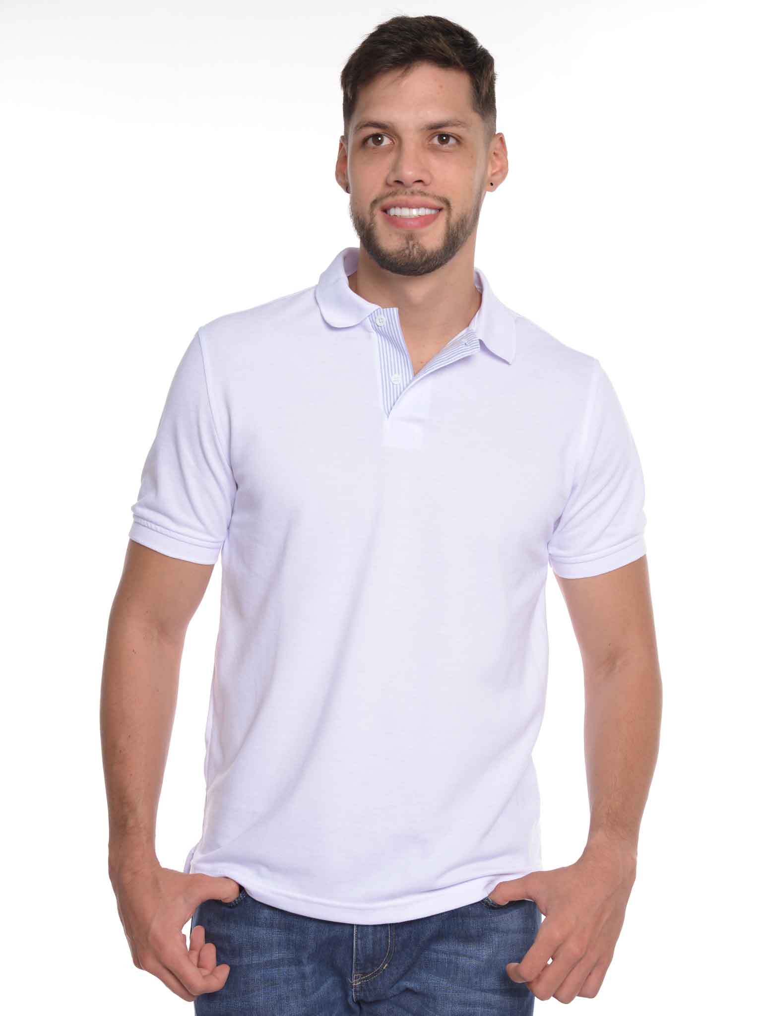 Men's Stripes Polo Shirt