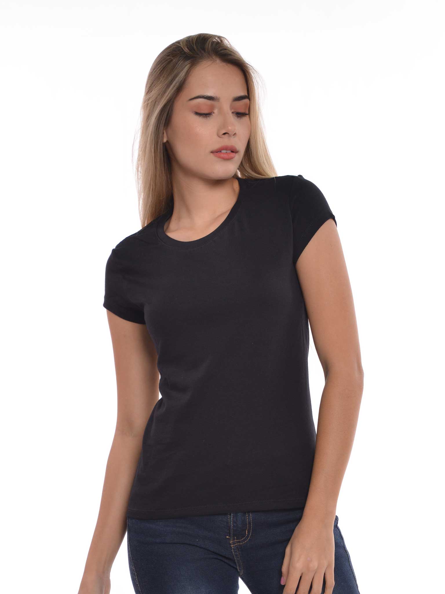 Womens T-Shirt Crew Neck