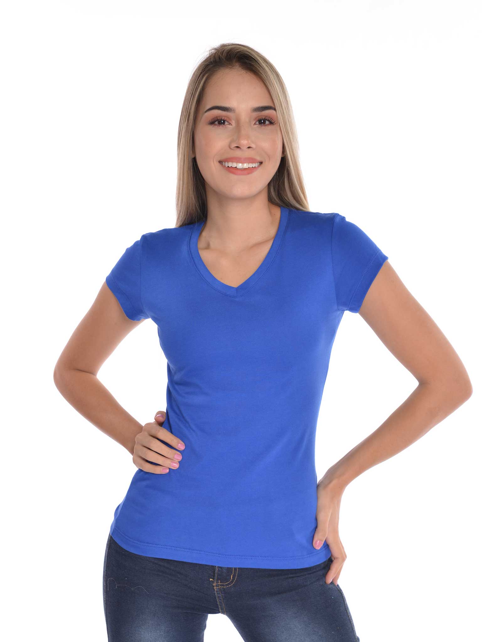 Womens T-Shirt V Neck