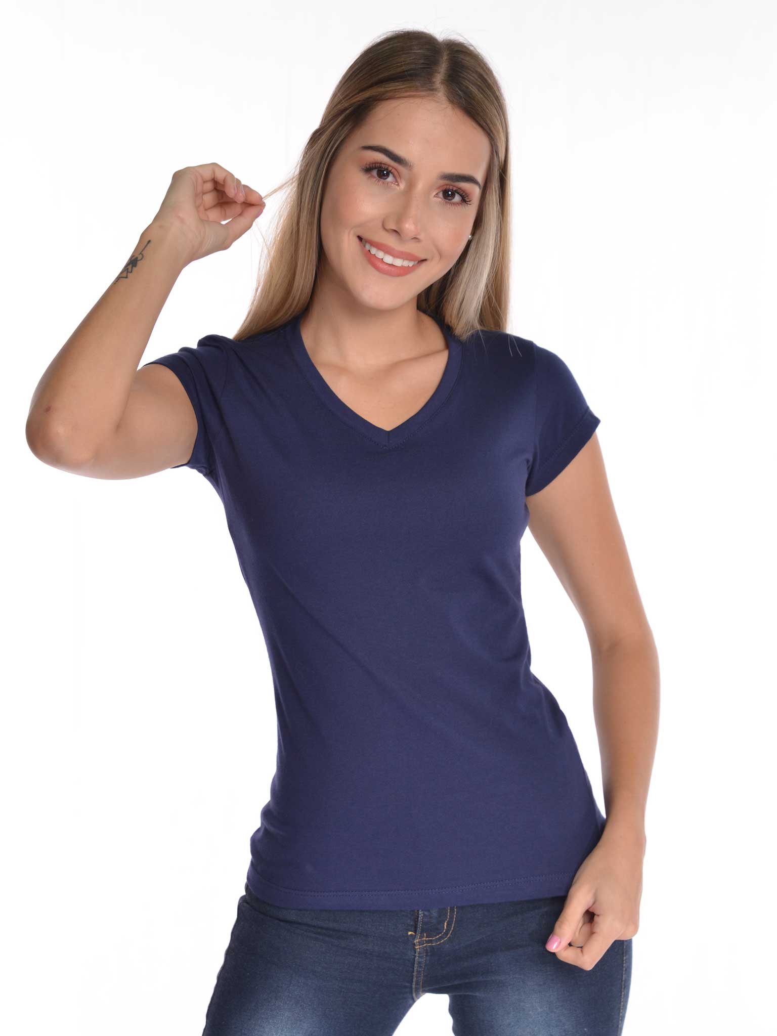Womens T-Shirt V Neck